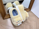 煦凜日本月子鞋女秋冬季2025新款可愛(ài)室內家居厚底毛毛絨加厚保暖耐磨 深灰【可愛(ài)云朵】 40-41 【適合39-40】 曬單實(shí)拍圖
