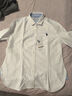 U.S. POLO ASSN.長(cháng)袖襯衫女純色防走光商務(wù)休閑純棉白襯衣春秋通勤翻領(lǐng)女外套上衣 曬單實(shí)拍圖