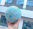 361°幼兒籃球2號幼兒園兒童訓練室內外耐磨3號小朋友兒童玩具籃球皮球 云天藍丨3號球（適合2-8歲） 2號直徑約15cm丨3號直徑約18cm 曬單實(shí)拍圖