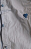 初語(yǔ)愛(ài)心刺繡襯衫女2025春秋新款簡(jiǎn)約百搭純色打底上衣純棉襯衣 白色預售10-2 M 曬單實(shí)拍圖