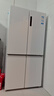 海爾（Haier）盛宴659升十字對開(kāi)門(mén)四開(kāi)門(mén)家用電冰箱一級能效節能無(wú)霜超大容量BCD-659WGHTDE5WVU1國家補貼20% 曬單實(shí)拍圖