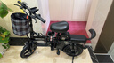 鳳凰（Phoenix）折疊電動(dòng)自行車(chē)新國標代駕電動(dòng)車(chē)超長(cháng)續航電瓶車(chē)成人便捷鋰電池代步電單車(chē) 鋁合金-16減震進(jìn)口電芯40A純電續航120km 曬單實(shí)拍圖
