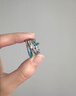 中國黃金（CHINA GOLD）足銀莫比烏斯戒指男女夜光蝴蝶情侶對戒婦女節生日禮物送女友老婆 莫比烏斯夜光蝴蝶戒指【情侶款】 曬單實(shí)拍圖