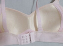浪莎內衣女無(wú)鋼圈初中學(xué)生高中少女文胸小胸棉質(zhì)薄款胸罩 淺蝦 34/AB 曬單實(shí)拍圖