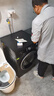 西門子（SIEMENS）iQ300 曜石黑系列10公斤滾筒洗衣機全自動 智能除漬 變頻節(jié)能 防過敏 除菌洗  U20W 家電國家補貼 曬單實拍圖