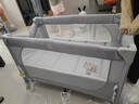 coolbaby嬰兒床多功能可折疊可移動(dòng)拼接床帶尿布臺蚊帳寶寶床 全家桶 曬單實(shí)拍圖