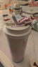 Vanow保溫杯女士學(xué)生生日禮物咖啡杯子水杯高顏值2025新款女款吸管杯 曬單實(shí)拍圖