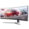 三星（SAMSUNG）玄龍騎士G9 49英寸帶魚(yú)屏5K屏雙2K高刷游戲電競144Hz1ms臺式筆記外接 超寬分屏護眼多屏電腦顯示器 Y型底座 C49HG90DMC 曬單實(shí)拍圖