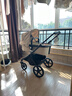 博格步（BUGABOO） FOX CUB 荷蘭全功能高景觀嬰兒推車可坐躺 黑架沙漠黃布組 曬單實拍圖
