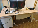 老板辦公桌椅組合簡(jiǎn)約現代單人桌辦公室家具桌大班臺主管經(jīng)理桌子 1.6米老板桌（長(cháng)柜款） 曬單實(shí)拍圖