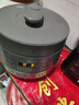 美的（Midea）【國家補貼】0涂層精鋼厚釜電壓力鍋5L雙膽全自動(dòng)智能預約家用煲湯煮飯電飯煲C5856G高壓鍋4-6人 曬單實(shí)拍圖