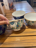 墨色中式碗碟套裝家用新款碗盤子餐具禮盒喬遷新居禮物碗具整套36件套 曬單實(shí)拍圖