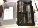 得力電動(dòng)螺絲刀充電式家用小型迷你電動(dòng)螺絲起子帶25批頭套裝 曬單實(shí)拍圖