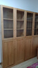 源氏木語(yǔ)實(shí)木書(shū)柜書(shū)房簡(jiǎn)約書(shū)架置物柜一體家用橡木玻璃門(mén)落地柜 四門(mén)書(shū)柜(85*32*200cm)(新隔板) 曬單實(shí)拍圖
