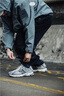 adidas 閃回鞋 RESPONSE CL貼合老爹鞋男女阿迪達斯官方三葉草 淺灰色/深灰色   42 曬單實(shí)拍圖