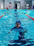 李寧（LI-NING）兒童泳鏡男童女童防水防霧游泳鏡專(zhuān)業(yè)高清潛水鏡LSJR700-4藍黃 曬單實(shí)拍圖