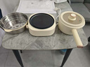 小熊（Bear）電煮鍋 小電鍋 電蒸鍋 電火鍋 電熱鍋分體式學(xué)生宿舍多功能鍋蒸煮煎炒鍋泡面鍋配蒸籠2.5L D25D1 曬單實(shí)拍圖