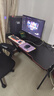奧倫福特  電腦桌臺式家用電競游戲桌辦公書(shū)桌簡(jiǎn)約書(shū)房寫(xiě)字桌子 碳纖維紋路單桌-120*60 升級款電競桌 曬單實(shí)拍圖