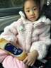 班喜迪女童外套秋冬裝2025新款女寶寶加絨毛毛上衣秋季兒童加厚棉襖童裝 曬單實(shí)拍圖