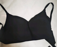 ubras天鵝頸纖細露背文胸女士?jì)纫屡疅o(wú)痕無(wú)鋼圈胸罩 黑色 M 曬單實(shí)拍圖