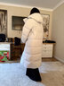 安踏速暖羽絨丨長(cháng)款羽絨服男女冬季新款情侶休閑保暖加厚羽絨外套 曬單實(shí)拍圖