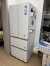 海爾（Haier）413升法式多門(mén)冰箱超薄零嵌入式家用大容量594mm專(zhuān)業(yè)超薄一級能效彩晶玻璃面板EPP系統 413升法式零嵌+全空間保鮮+彩晶面板+三檔變溫 曬單實(shí)拍圖