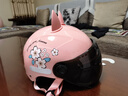 愛(ài)彼特兒童安全頭盔3C認證新國標A類(lèi)電動(dòng)車(chē)3-6-12-16歲男女孩寶寶安全帽 【粉色小兔子】送茶色短鏡片 曬單實(shí)拍圖