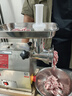 德瑪仕（DEMASHI）商用絞肉機電動(dòng)大功率飯堂食堂酒店用絞餡攪肉灌腸機碎肉機不銹鋼三通YF-JR13(240斤/小時(shí)) 曬單實(shí)拍圖