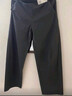 優(yōu)衣庫女裝針織廓形長(cháng)褲快干速干吸汗高腰彎刀鐮刀褲479688 08 深灰色 M /160/68A 曬單實(shí)拍圖