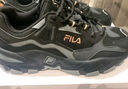 FILA【男女同款】斐樂(lè )男女鞋跑步鞋輕便掠奪者舒適休閑鞋慢跑運動(dòng)鞋 黑/中灰-BM【男款】 43 曬單實(shí)拍圖