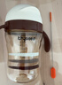 世喜兒童吸管杯直飲杯直飲奶瓶牛奶杯PPSU1-3-6歲大寶寶幼兒園水杯 曬單實(shí)拍圖