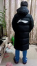 李寧兒童羽絨服長(cháng)款男童女大童2025秋冬款鴨絨極寒加厚保暖連帽上衣 黑色141 長(cháng)款【暢銷(xiāo)款】絨子含量85% 160 曬單實(shí)拍圖