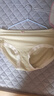 北極絨【10a級抗菌】?jì)妊澟考兠薜滓d100%全棉少女無(wú)痕中腰三角褲學(xué)生 曬單實(shí)拍圖