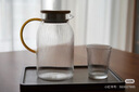 京東京造 涼水壺 高硼硅玻璃茶水分離耐熱耐高溫冷水壺泡茶杯大容量1.8L 曬單實拍圖