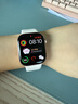 Apple/蘋果 Watch Series 10 智能手表GPS款42毫米玫瑰金色鋁金屬表殼淡桃粉色運(yùn)動(dòng)型表帶S/M MX1R3CH/B 曬單實(shí)拍圖