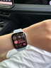 Apple/蘋(píng)果 Watch Series 10 智能手表GPS款42毫米銀色鋁金屬表殼青云色回環(huán)式運動(dòng)表帶MX1L3CH/B 曬單實(shí)拍圖