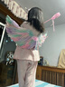 TaTanice天使翅膀背飾兒童玩具精靈公主裝扮魔法棒拍照道具女孩生日禮物 曬單實(shí)拍圖