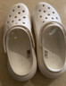 卡駱馳（CROCS）檀健次同款經(jīng)典泡芙洞洞鞋百舒適男沙灘鞋女鞋休閑鞋|207521 石英粉-6UR(含智必星) 39 (240mm) 曬單實(shí)拍圖