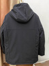 老爺車(chē)（LAOYECHE）【90絨三合一】羽絨服男士冬季新款爸爸裝外套男中老年人保暖冬裝 黑色 XL (180) 曬單實(shí)拍圖