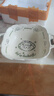 奶fufu碗盤(pán)餐具套裝釉下彩陶瓷碗家用ins高顏值盤(pán)子餐盤(pán)雙耳湯碗 【1個(gè)】奶油小狗8.5英寸雙耳方碗 曬單實(shí)拍圖
