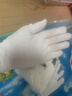 24雙白手套勞保薄款棉作業(yè)檢閱兵禮儀表演珠寶文玩盤(pán)珠棉手套 12雙薄款棉手套 曬單實(shí)拍圖