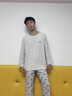 英氏（YEEHOO）【下午茶系列】青少年家居服套裝秋冬棉12-18歲吸濕透氣磨毛睡衣 網(wǎng)球小子  【88.6%棉11.4%氨綸  200g】 175 曬單實(shí)拍圖