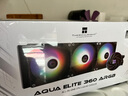 Thermalright(利民)  AQUA ELITE 360  ARGB 一體式水冷散熱器日蝕幻彩光效 全金屬扣具ARGB冷頭 AE360 ARGB 曬單實(shí)拍圖