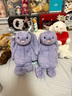 Jellycat早春新品害羞紫羅蘭邦尼兔毛絨玩偶安撫娃娃生日新婚禮物 害羞紫羅蘭邦尼兔 Medium 曬單實拍圖