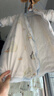 童泰（TONGTAI）嬰兒睡袋純棉恒溫寶寶雙層長(cháng)袖連體睡衣男女童防驚跳防踢被 藍色-暖姜【秋冬中厚 室溫10-20℃】 S【適合身高55-75cm】建議年齡0-9個(gè)月 曬單實(shí)拍圖