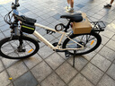 永久鋰電池助力電動(dòng)自行車(chē)禧瑪諾變速超長(cháng)續航山地車(chē)男女士雙碟剎單車(chē) F58-多彩白【26寸10A舒適版】 曬單實(shí)拍圖