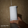 米家小米便攜式?jīng)_牙器洗牙器水牙線(xiàn) F400白色云感傘射機身收納噴嘴4擋沖牙模式  七夕情人節禮物 曬單實(shí)拍圖