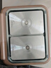 美的（Midea）鈦陶0氟多功能鍋電火鍋不銹鋼蒸鍋鴛鴦火鍋專(zhuān)用鍋超薄速沸多功能一體電鍋煎烤料理鍋DLS332266S 曬單實(shí)拍圖