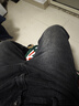 潮與共美式重磅經(jīng)典黑色牛仔褲男秋冬款直筒寬松冬季加絨加厚休閑長(cháng)褲男 黑灰色 38 適合185-205斤 曬單實(shí)拍圖