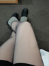 浪莎連褲襪女2026春秋冬加絨加厚防勾絲襪褲肉色光腿神器黑透膚打底褲 黑透膚+灰透膚- 連腳 2條 均碼 200克薄絨 （5-15度適合） 曬單實(shí)拍圖